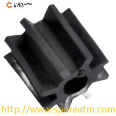 5.7*15.4*13.5 NCR S2 Carriage Rubber Gear 8 Teeth For NCR Parts Replacement Components Plastic Material