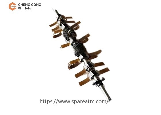 49233110000A 49-233110-000A Diebold ATM Parts Diebold UCSL Shaft Assy For ECRM Cash Slot