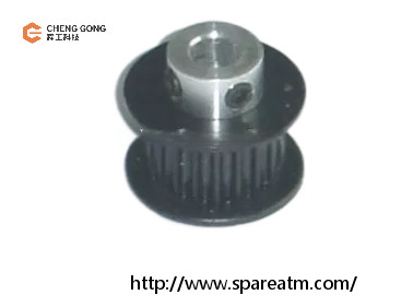Aluminum Belt Pulley Gear Diebold ATM Machine Parts 29-008350-000B