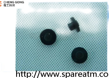 49016971000F 49-016971-000F Cashier Machine Parts Diebold Black Takeway Wheel